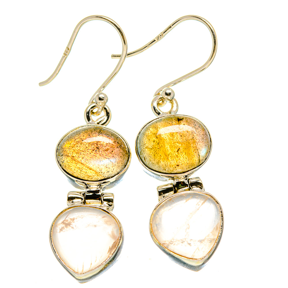 Labradorite Earrings handcrafted by Ana Silver Co - EARR416506