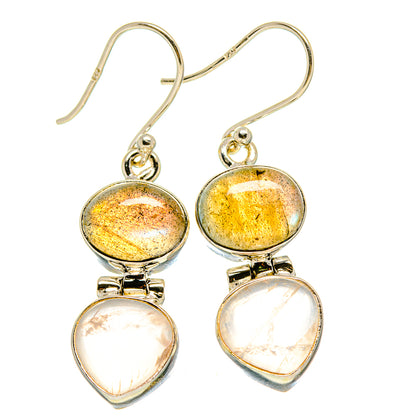 Labradorite Earrings handcrafted by Ana Silver Co - EARR416506