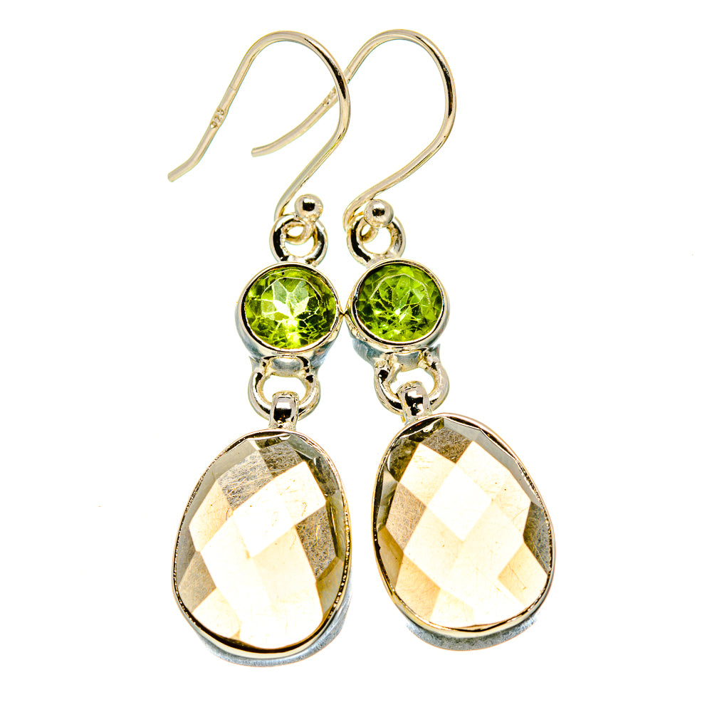Smoky Quartz Earrings handcrafted by Ana Silver Co - EARR416526