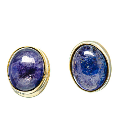 Tanzanite Earrings handcrafted by Ana Silver Co - EARR416548