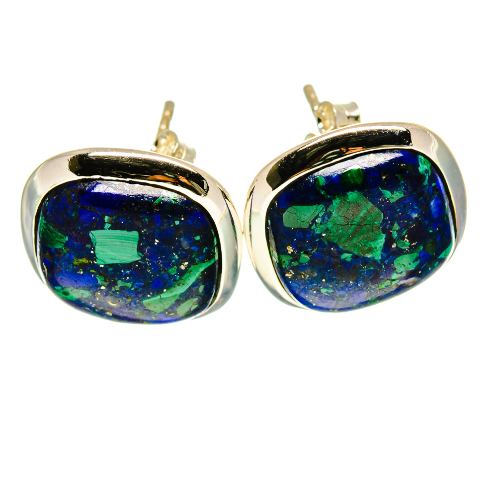 Azurite Earrings handcrafted by Ana Silver Co - EARR416551