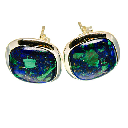Azurite Earrings handcrafted by Ana Silver Co - EARR416551