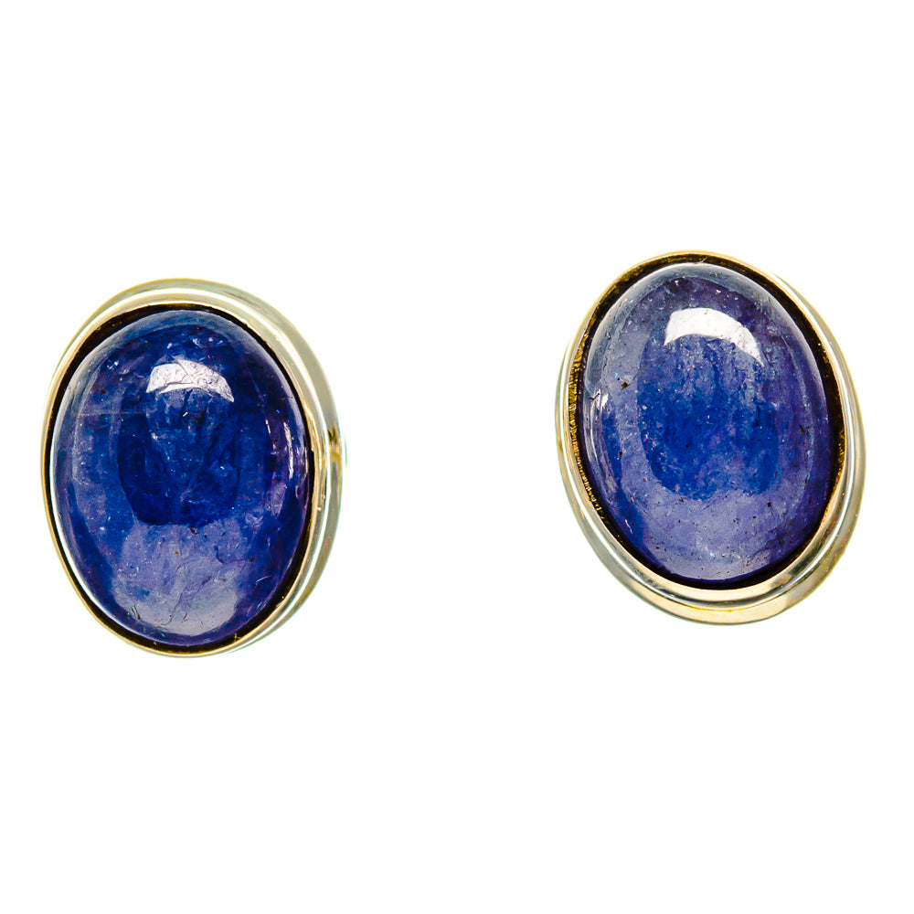 Tanzanite Earrings handcrafted by Ana Silver Co - EARR416557