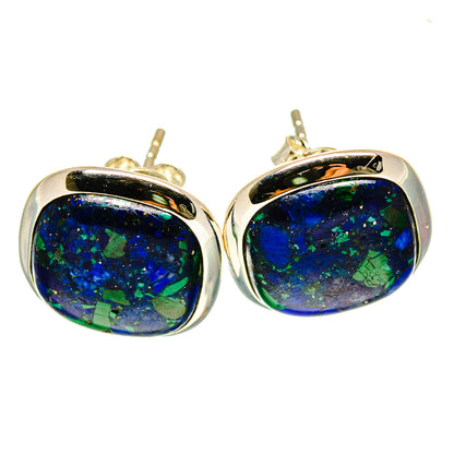 Azurite Earrings handcrafted by Ana Silver Co - EARR416559