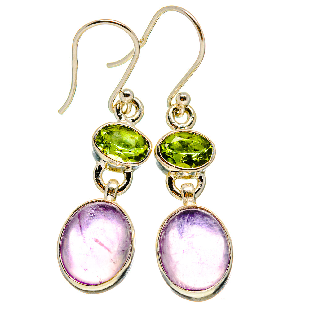 Amethyst Earrings handcrafted by Ana Silver Co - EARR416574