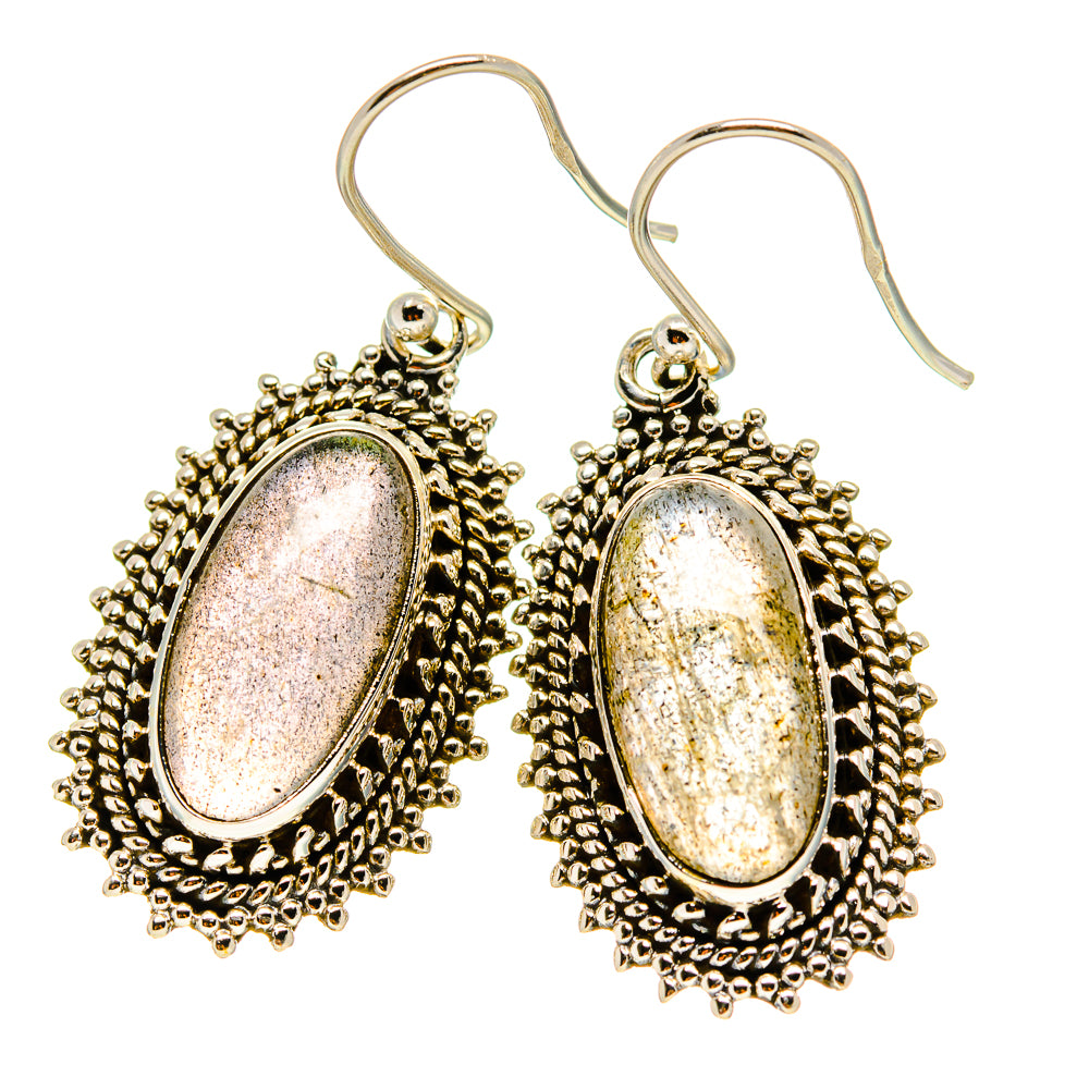 Labradorite Earrings handcrafted by Ana Silver Co - EARR416587