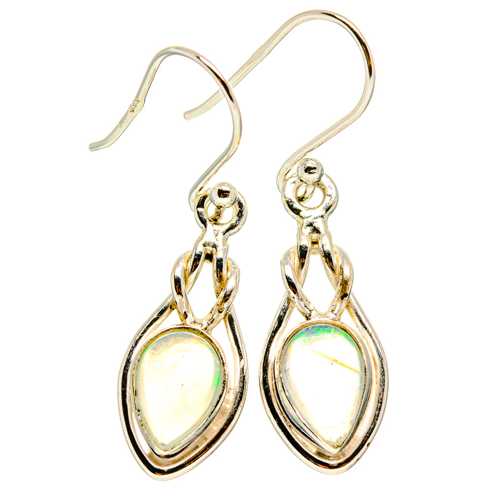 Ethiopian Opal Earrings handcrafted by Ana Silver Co - EARR416616