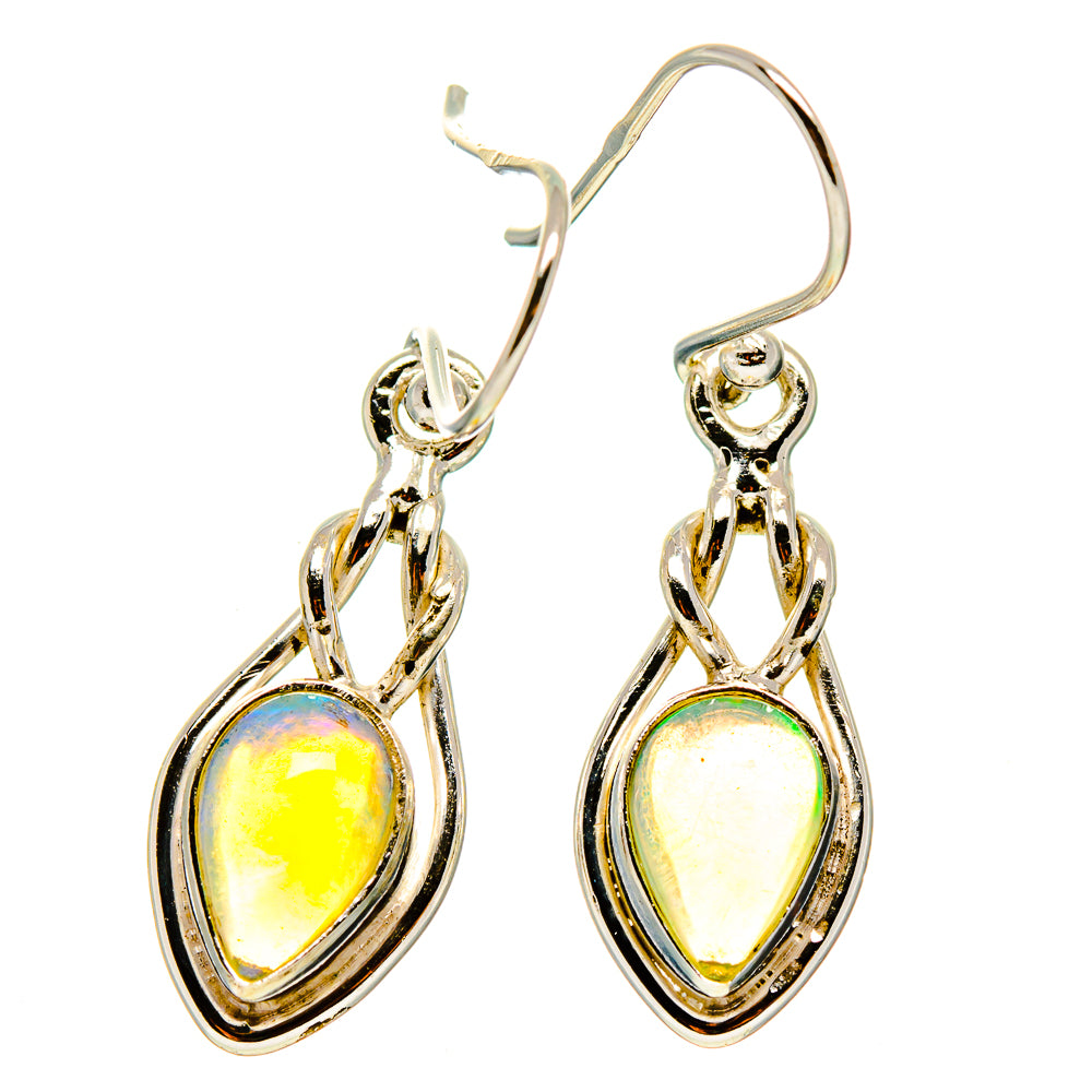 Ethiopian Opal Earrings handcrafted by Ana Silver Co - EARR416618