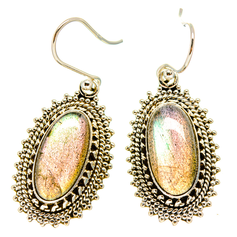 Labradorite Earrings handcrafted by Ana Silver Co - EARR416631