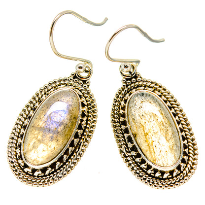 Labradorite Earrings handcrafted by Ana Silver Co - EARR416643