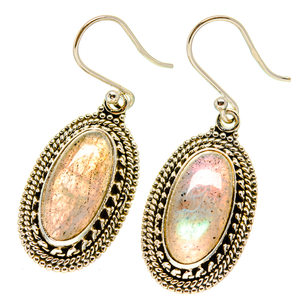 Labradorite Earrings handcrafted by Ana Silver Co - EARR416656