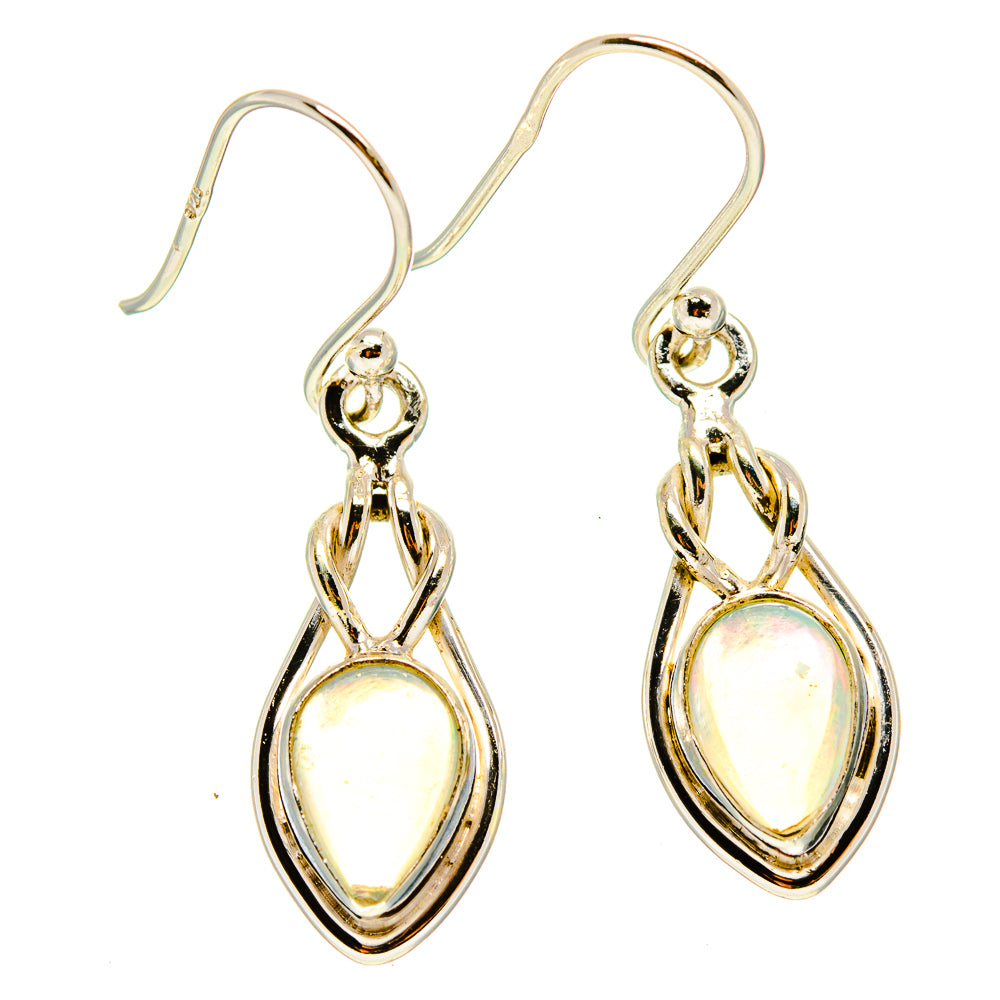 Ethiopian Opal Earrings handcrafted by Ana Silver Co - EARR416657