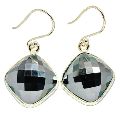 Hematite Earrings handcrafted by Ana Silver Co - EARR416661
