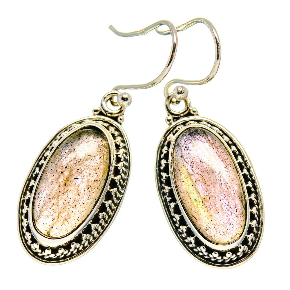 Labradorite Earrings handcrafted by Ana Silver Co - EARR416680