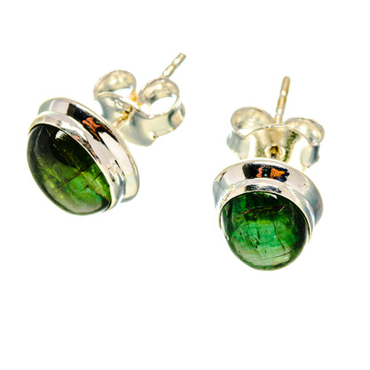 Green Tourmaline Earrings handcrafted by Ana Silver Co - EARR416685