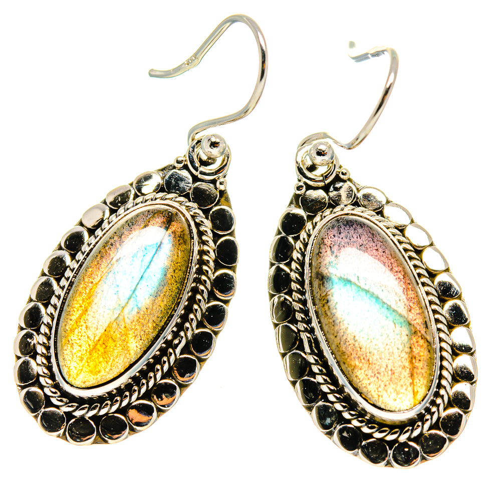 Labradorite Earrings handcrafted by Ana Silver Co - EARR416696