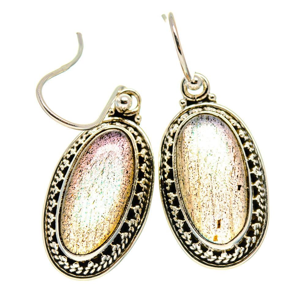 Labradorite Earrings handcrafted by Ana Silver Co - EARR416700