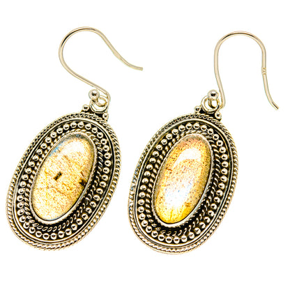 Labradorite Earrings handcrafted by Ana Silver Co - EARR416726