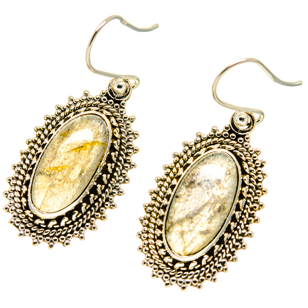 Labradorite Earrings handcrafted by Ana Silver Co - EARR416727