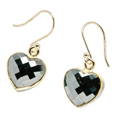Hematite Earrings handcrafted by Ana Silver Co - EARR416736