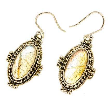 Labradorite Earrings handcrafted by Ana Silver Co - EARR416755