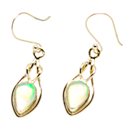 Ethiopian Opal Earrings handcrafted by Ana Silver Co - EARR416757