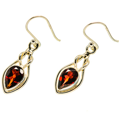 Garnet Earrings handcrafted by Ana Silver Co - EARR416769
