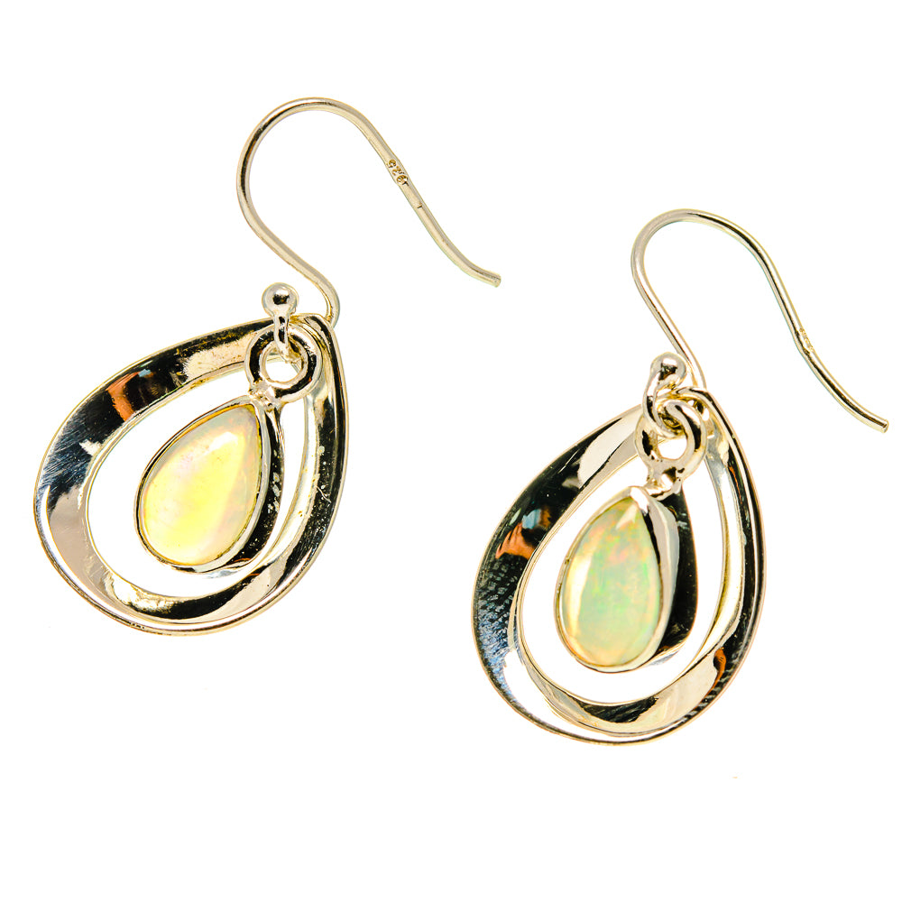Ethiopian Opal Earrings handcrafted by Ana Silver Co - EARR416770