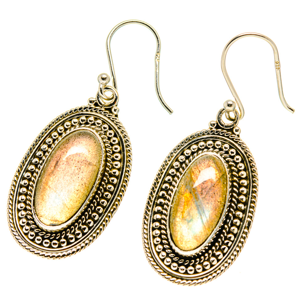 Labradorite Earrings handcrafted by Ana Silver Co - EARR416773