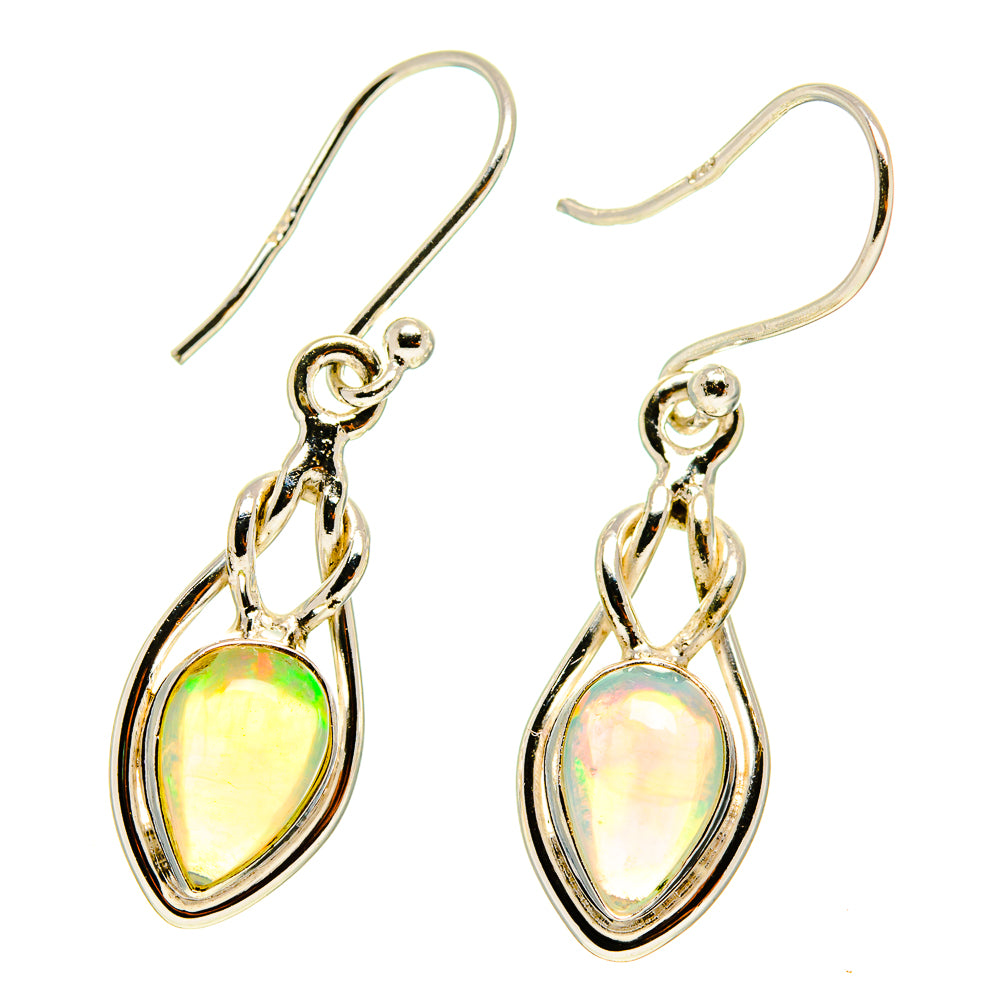 Ethiopian Opal Earrings handcrafted by Ana Silver Co - EARR416777