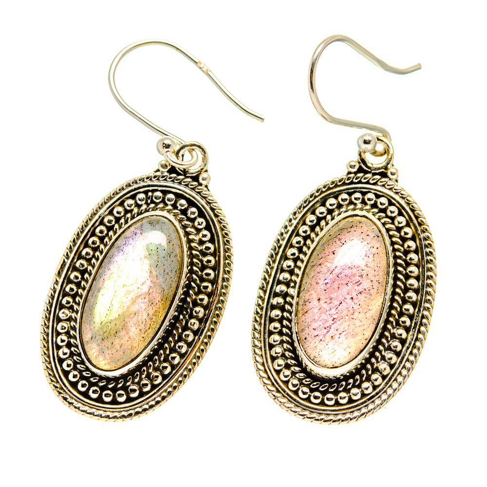 Labradorite Earrings handcrafted by Ana Silver Co - EARR416788