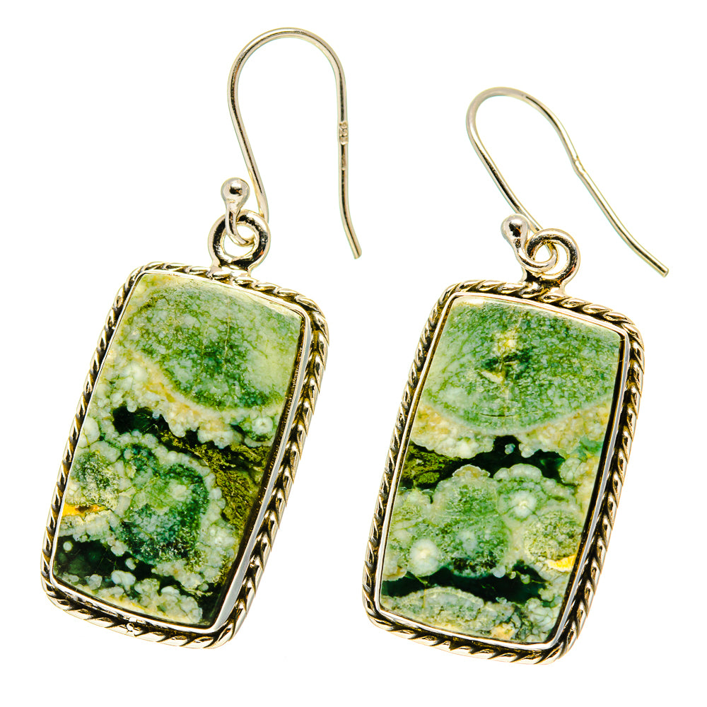 Rainforest Opal Earrings handcrafted by Ana Silver Co - EARR416789