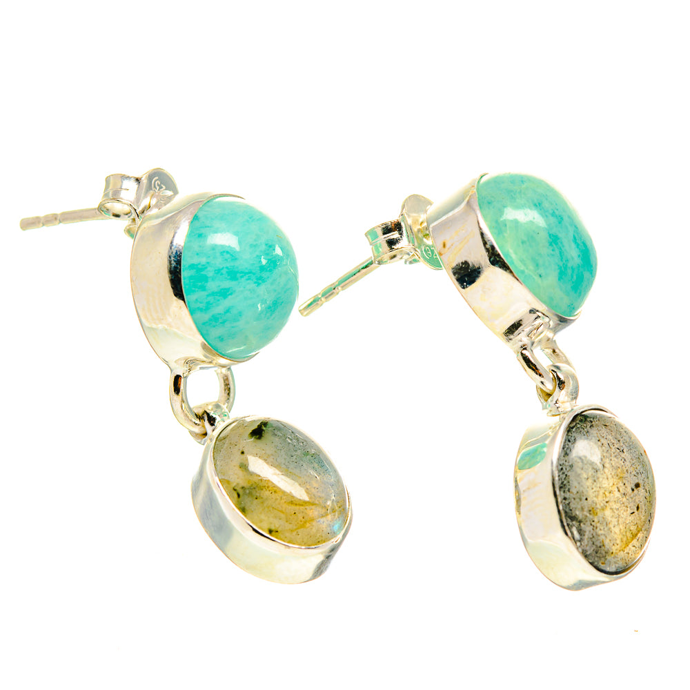 Labradorite Earrings handcrafted by Ana Silver Co - EARR416790