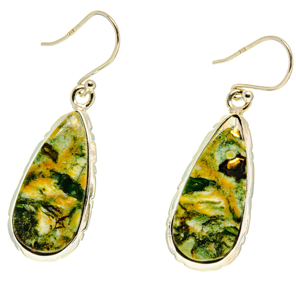 Rainforest Opal Earrings handcrafted by Ana Silver Co - EARR416794