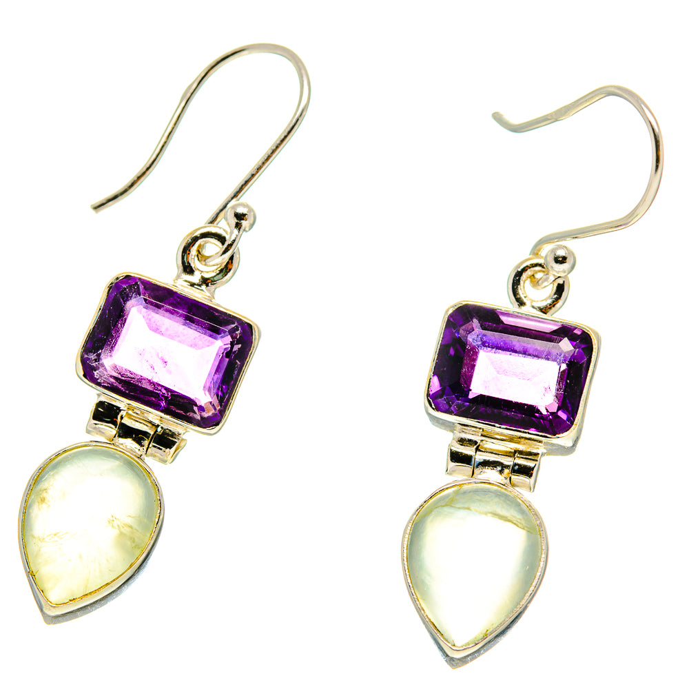 Prehnite Earrings handcrafted by Ana Silver Co - EARR416801