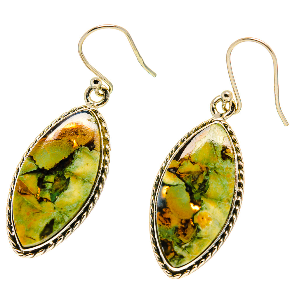 Rainforest Opal Earrings handcrafted by Ana Silver Co - EARR416828