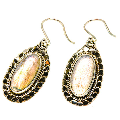 Labradorite Earrings handcrafted by Ana Silver Co - EARR416840