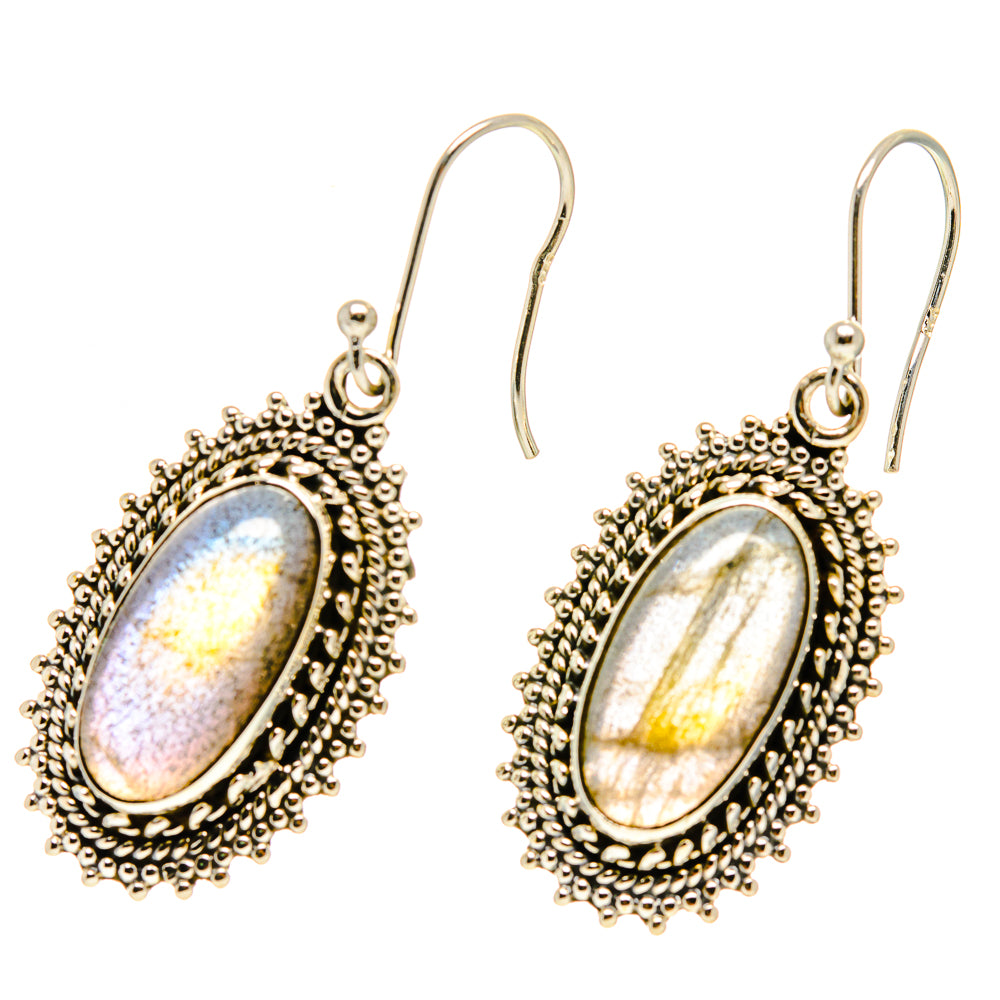 Labradorite Earrings handcrafted by Ana Silver Co - EARR416853