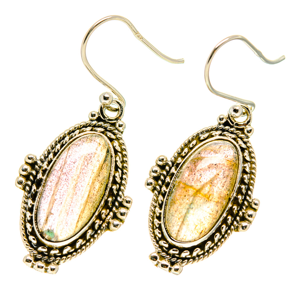 Labradorite Earrings handcrafted by Ana Silver Co - EARR416863