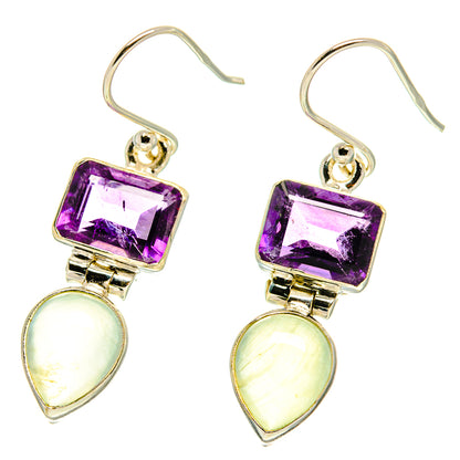 Prehnite Earrings handcrafted by Ana Silver Co - EARR416867
