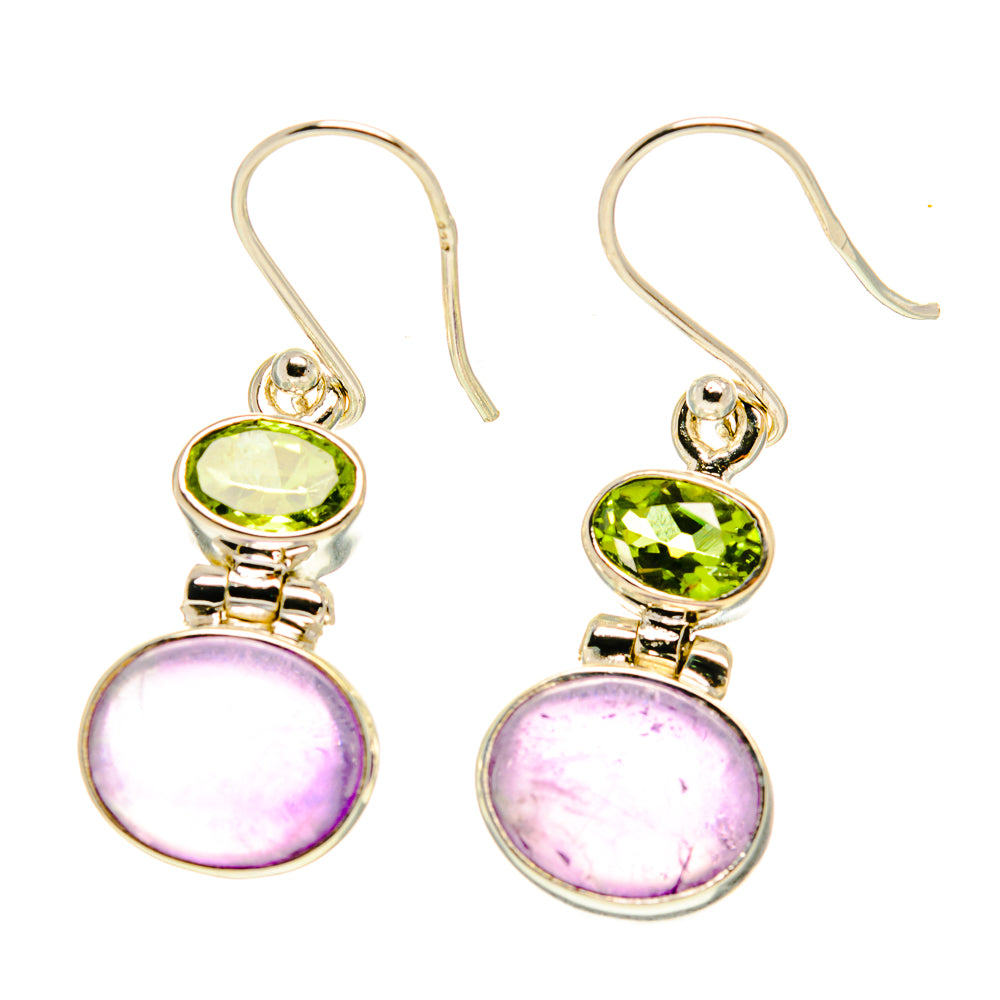 Amethyst Earrings handcrafted by Ana Silver Co - EARR416871