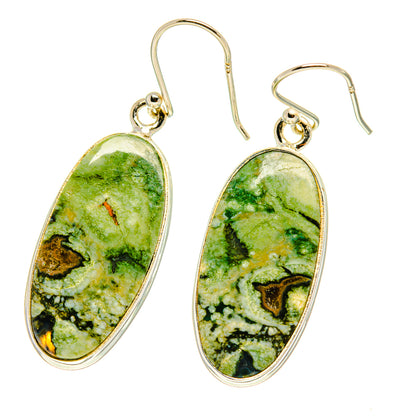 Rainforest Opal Earrings handcrafted by Ana Silver Co - EARR416872
