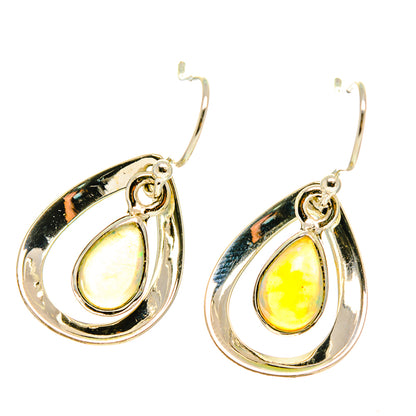 Ethiopian Opal Earrings handcrafted by Ana Silver Co - EARR416890