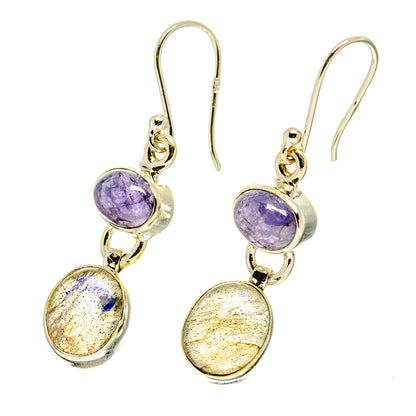 Labradorite Earrings handcrafted by Ana Silver Co - EARR416899