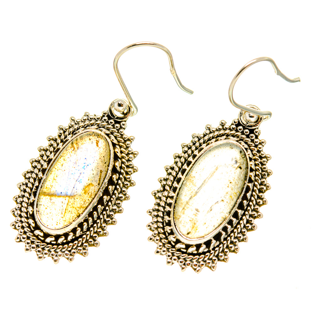 Labradorite Earrings handcrafted by Ana Silver Co - EARR416904