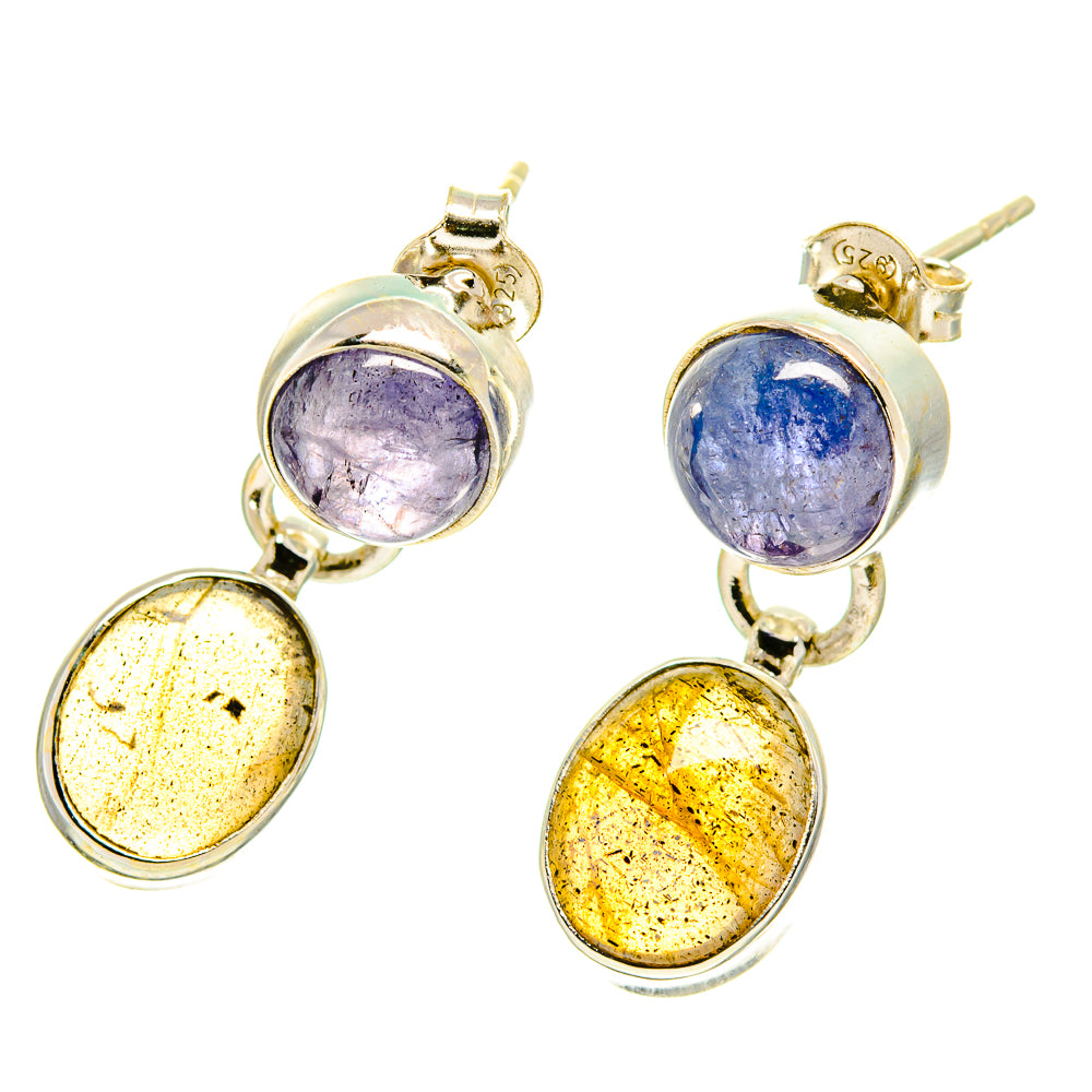 Labradorite Earrings handcrafted by Ana Silver Co - EARR416907