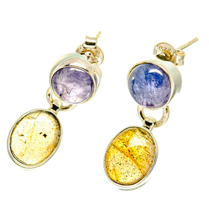 Labradorite Earrings handcrafted by Ana Silver Co - EARR416907