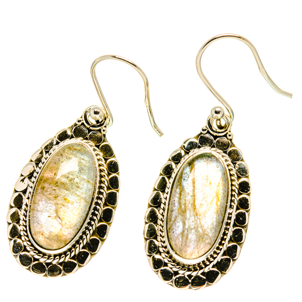 Labradorite Earrings handcrafted by Ana Silver Co - EARR416909