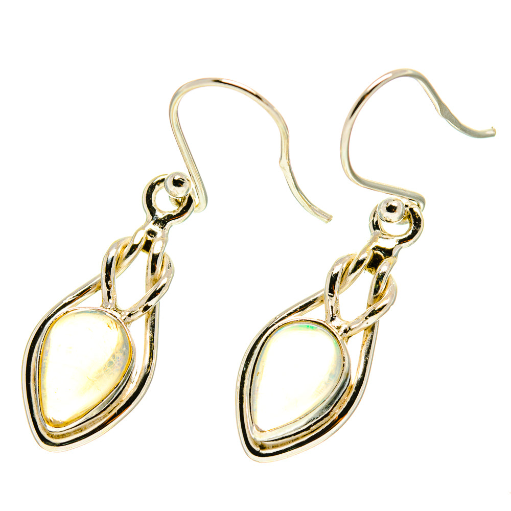 Ethiopian Opal Earrings handcrafted by Ana Silver Co - EARR416917