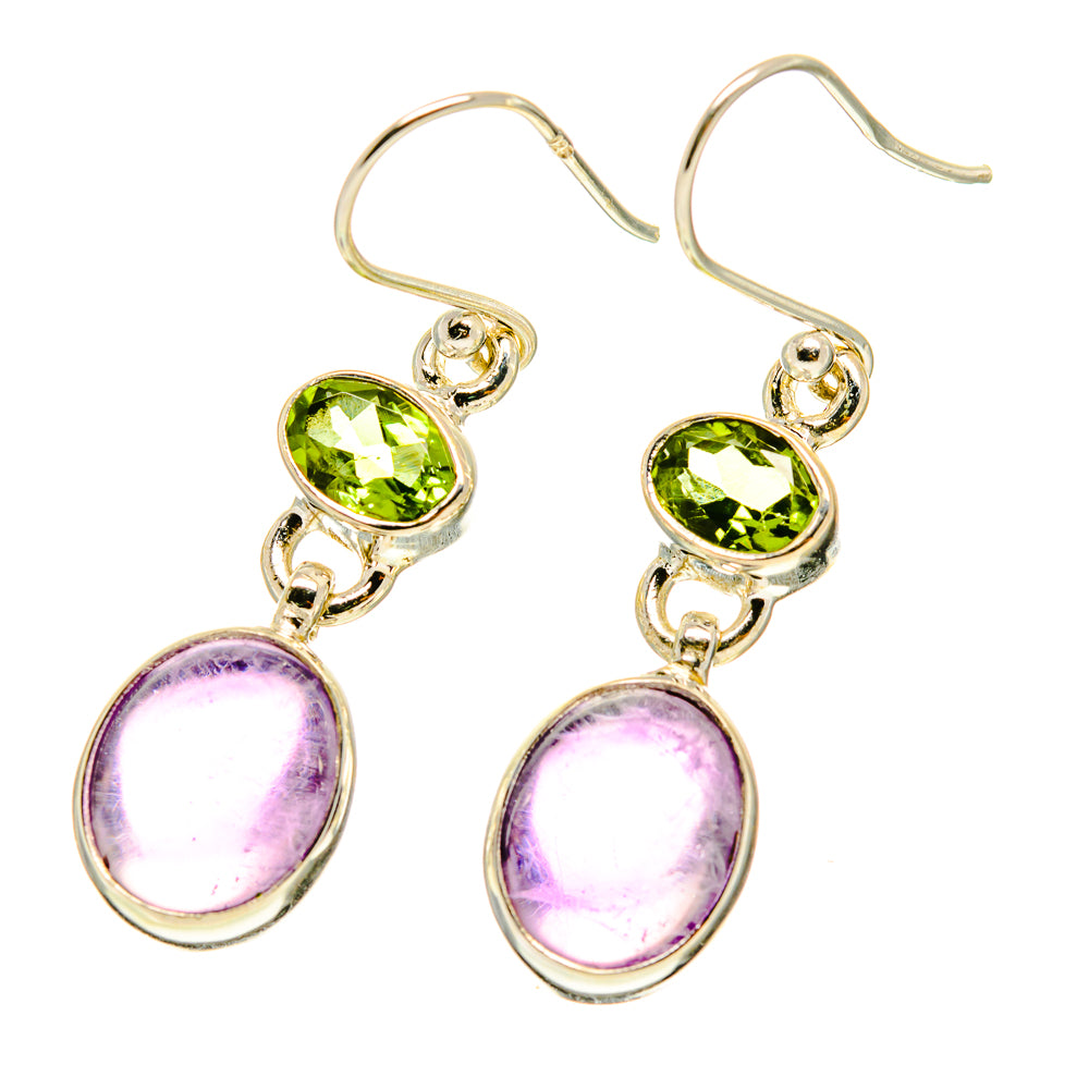 Amethyst Earrings handcrafted by Ana Silver Co - EARR416951